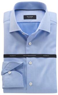 OLYMP Dress shirt 8581/84/11 Blauw - 43 (XL)