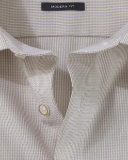 OLYMP Dress shirt ls Beige - 46 (XXL)