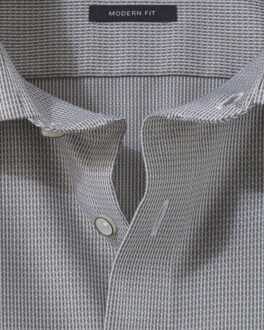 OLYMP Dress shirt ls - maat 43 (XL) Groen