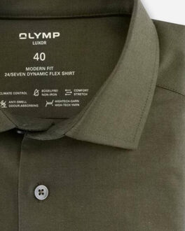 OLYMP Dresshemd 123024 Groen - 43 (XL)