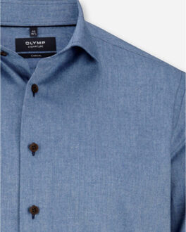 OLYMP Dresshemd 850544 Blauw - 44 (XL)