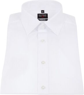 OLYMP Level 5 Korte Mouw Wit - 38,39,40,42,43,46,37