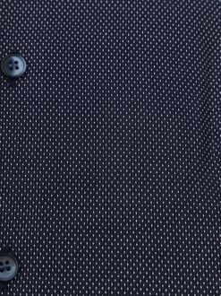 OLYMP Level 5 Overhemd Pinpoint Navy Donkerblauw - 38,40