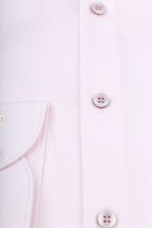 OLYMP Level 5 Overhemd Structure Roze - 40,41