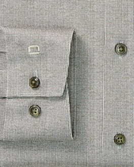 OLYMP Luxor 24/7 modern fit dress shirt - maat 43 (XL) Groen