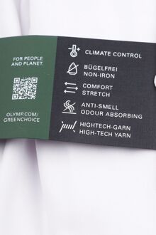 OLYMP Luxor 24/Seven Overhemd Wit - 37,38,39,40,41,43,45,46,47