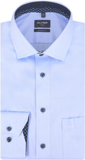 OLYMP Luxor modern fit overhemd met lange mouwen Blauw - 43 (XL)