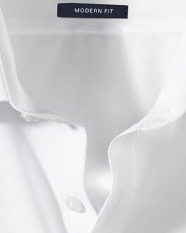 OLYMP Luxor modern fit overhemd met lange mouwen - maat 46 (XXL) Wit