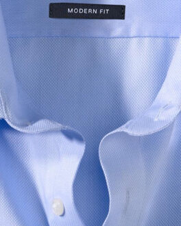 OLYMP Luxor modern fit overhemd met lange mouwen - maat 47 (XXXL) Blauw