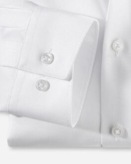 OLYMP Luxor modern fit overhemd met lange mouwen - maat 47 (XXXL) Wit