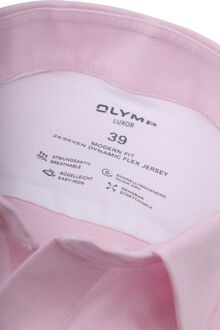 OLYMP Luxor Overhemd 24/Seven Roze - 48