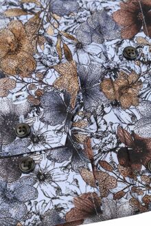 OLYMP Luxor Overhemd Bloemenprint Multicolour