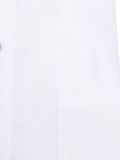 OLYMP Luxor Overhemd Diamond Twill Wit - 38,39,44