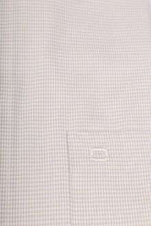 OLYMP Luxor Overhemd Pied De Poule Ecru Off-White