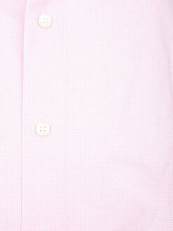 OLYMP Luxor Overhemd Pied De Poule Roze - 39,42,44