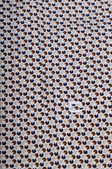 OLYMP Luxor Overhemd Print Bruin - 38