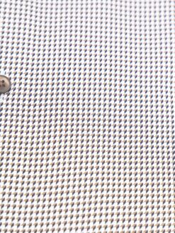 OLYMP Luxor Overhemd Print Structura Bruin Beige - 40,46,48