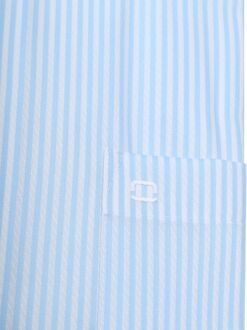 OLYMP Luxor Overhemd Strepen Blauw Lichtblauw - 38,39,40,41,42,43,44,45,46,48