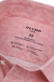 OLYMP Luxor Overhemd Stretch Roze - 38,39,40,41