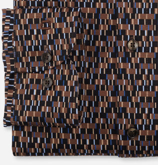 OLYMP Overhemd Level 5 24/7 Bruin   40