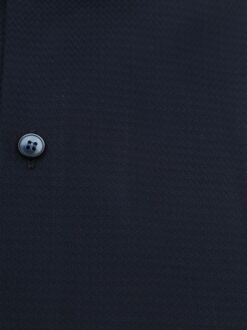 OLYMP Overhemd Level 5 Navy Extra Lange Mouwen Donkerblauw - 38,39,40