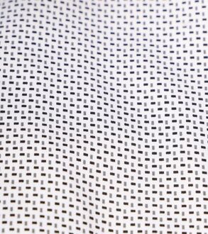 OLYMP Overhemd Level 5 Print Wit Grijs - 37