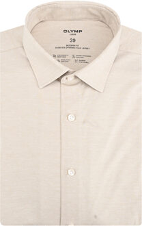 OLYMP Overhemd met lange mouwen Beige - 44 (XL)