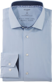 OLYMP Overhemd met lange mouwen Blauw - 39 (M)