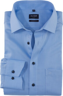 OLYMP Overhemd met lange mouwen Blauw - 42 (L)