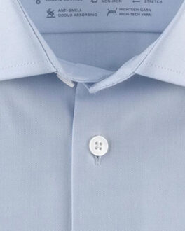 OLYMP Overhemd met lange mouwen Blauw - 42 (L)