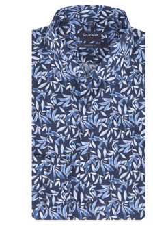 OLYMP Overhemd met lange mouwen Blauw - 44 (XL)