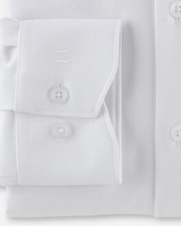 OLYMP Overhemd met lange mouwen - maat 43 (XL) Wit