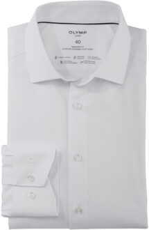 OLYMP Overhemd met lange mouwen Wit - 39 (M)