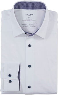 OLYMP Overhemd met lange mouwen Wit - 44 (XL)