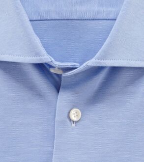 OLYMP Signature Overhemd Jersey Lichtblauw - 38,39,40,41,42,43,44,45