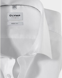 OLYMP Smoking overhemd level five soirée 127665/00 Wit - 41 (L)