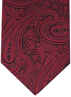 OLYMP Stropdas 171180 - maat One size Bordeaux