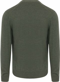 OLYMP Vest Wol Donkergroen - M,XXL