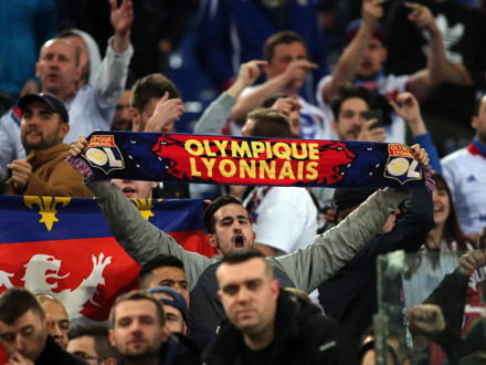 Olympique Lyonnais vs OGC Nice (Ligue 1) (Vliegtuig)
