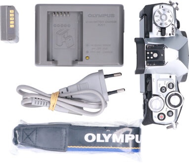 Olympus Tweedehands Olympus E-M5 Mark II Body Zilver CM2777