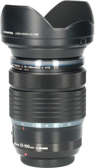 Olympus Tweedehands Olympus M.Zuiko Digital ED 12-100mm f/4.0 IS PRO CM5816 Zwart