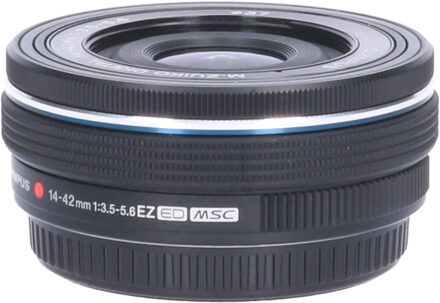 Olympus Tweedehands Olympus M.Zuiko Digital ED 14-42mm f/3.5-5.6 EZ Zwart CM0717