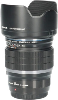 Olympus Tweedehands Olympus M.Zuiko Digital ED 17mm f/1.2 PRO CM6703 Zwart