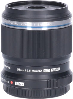 Olympus Tweedehands Olympus M.Zuiko Digital ED 30mm f/3.5 Macro CM4099 Zwart