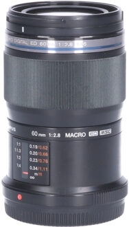 Olympus Tweedehands Olympus M.Zuiko Digital ED 60mm f/2.8 Macro CM1206 Zwart