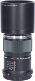 Olympus Tweedehands Olympus M.Zuiko Digital ED 60mm f/2.8 Macro CM2288 Zwart
