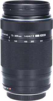 Olympus Tweedehands Olympus M.Zuiko Digital ED 75-300mm f/4.8-6.7 II - Zwart CM1271