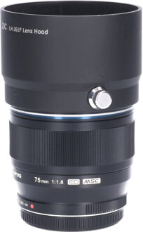 Olympus Tweedehands Olympus M.Zuiko Digital ED 75mm f/1.8 - Zwart CM1686