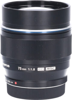 Olympus Tweedehands Olympus M.Zuiko Digital ED 75mm f/1.8 - Zwart CM3159