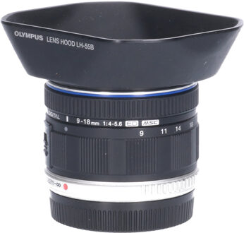 Olympus Tweedehands Olympus M.Zuiko Digital ED 9-18mm f/4.0-5.6 CM2210 Zwart